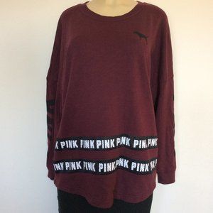 Pink Victoria Secret Women's Long Sleeve Top